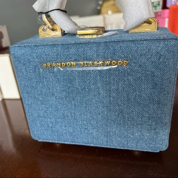 Brandon Blackwood denim mini Kendrick trunk - Picture 4 of 7